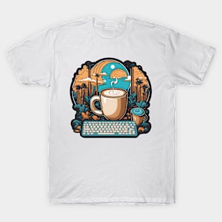 coffee and computer T-Shirt